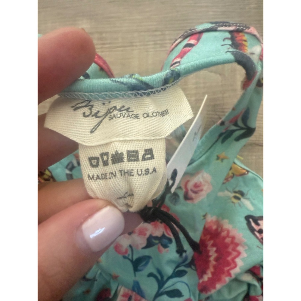Bijou‎ Sauvage Clothier Girl's Nature Print Dress - Size 8 - NWT - Picture 3 of 5